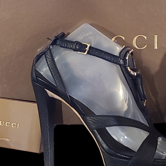 Authentic Gucci platform pumps 36+ UIB - Picture 4 of 5